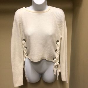 Crop top sweater